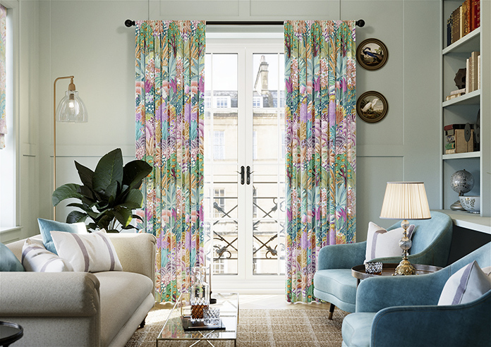 Kolkata Velvet, Carnival - Made to Measure Curtain - Image 3